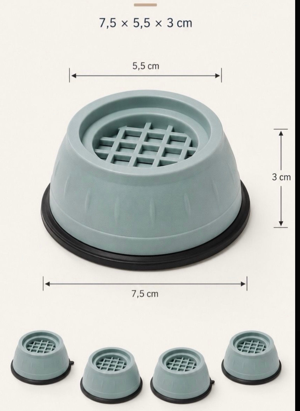 Patins anti-vibrations